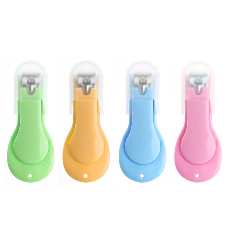 Okee กรรไกรตัดเล็บเด็ก Safe Care เครื่องตัด Trimmer กรรไกรแต่งเล็บสําหรับทารกทารกแรกเกิด