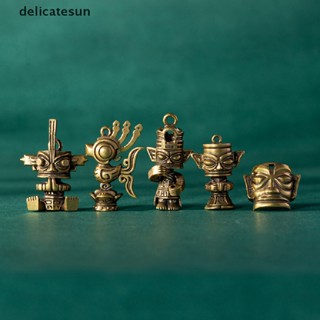 Delicatesun รูปปั้นทองเหลือง สไตล์วินเทจ เครื่องประดับตกแต่งโต๊ะ งานฝีมือ ขนาดเล็ก ดี