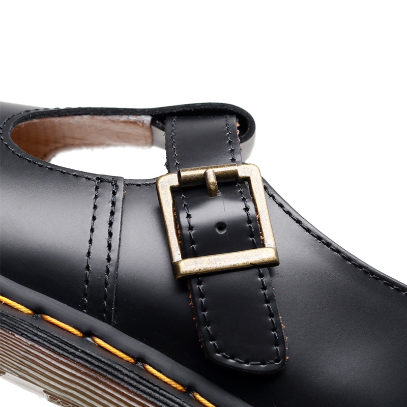 【ของแท้】Dr.Martens Air Wair 1461 T-Type Mary Jane รองเท้าบูทมาร์ติน รองเท้าหนัง หุ้มข้อ สไตล์คลาสสิก สําหรับผู้หญิง ไซซ์ 35-41 A5VK