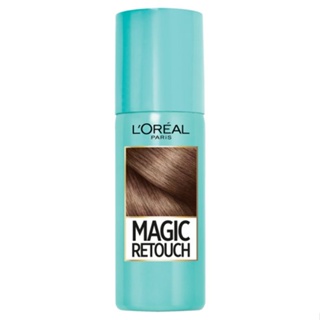 ลอรีอัลเมจิครีทัชสเปรย์ MAGIC สีน้ำตาล 75มล.LOREAL RETOUCH BROWN75 ML.