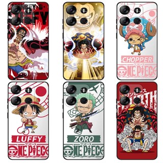 เคส Tecno Pop 7 Pro BF7 Case การ์ตูน One Piece Luffy Soft TPU เคสซิลิโคน โทรศัพท์มือถือ เคส