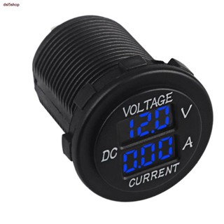 ส่งของที่กรุงเทพฯ✑Socket Volt Meter &amp; Amp วัดแรงดันและกระแสไฟฟ้าระบบ DC ติดรถยนต์ Power box *สินค้าพร้อมส่งในไทย*