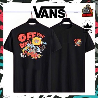  100% PREMIUM COTTON  VANS OFF THE WALL SKATER Cotton Tshirt T Shirt Tee Men Women Unisex Baju Lelaki Wanita Peremp_01