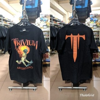 เสื้อยืด พิมพ์ลายวง 1st TRIVIUM