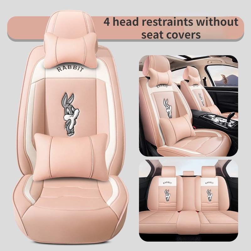 พร้อมส่ง ปลอกหนังหุ้มเบาะรถยนต์ กันน้ํา กันลื่น สําหรับ Honda City Crider HRV CRV Crown Jade N-box URV Fit XR-V 5 ที่นั่ง