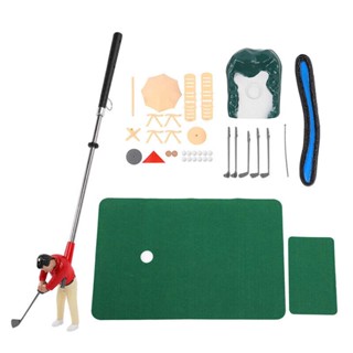  Childrens Mini Golf Club Game Set Toys Red Suitable Gift for Childrens Golf Game Set