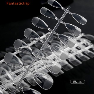 Fantastictrip เล็บปลอมแฟชั่น ABS แบบใส ยาวธรรมชาติ สําหรับบัลเล่ต์ 240 ชิ้น