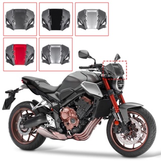 Ljbkoall อุปกรณ์เสริมกระจกหน้ารถจักรยานยนต์ สําหรับ HONDA CB650R 19-23 2019 2020 2021 2022 2023 CB 650R CB 650 R