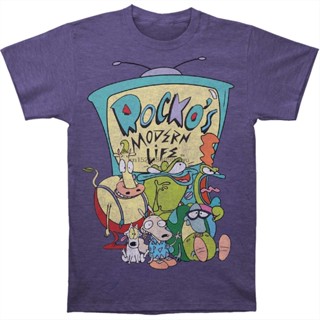 เสื้อยืด ลาย Rockos Modern Life Group