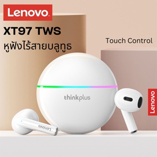 Lenovo XT97 หูฟังบลูทูธไร้สาย กันเหงื่อ พร้อมไมโครโฟน หูฟังไร้สาย บลูทูธ 5.2