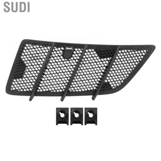 Sudi Bonnet Vent Mesh Grille Fast Heat Dissipation Smooth Ventilation Hood Air Vent Grille Cover ABS Left for Cars