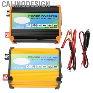 Calinodesign Car Power Inverter  Modified Sine Wave Power Inverter 300W Overload Protection  for Vacations