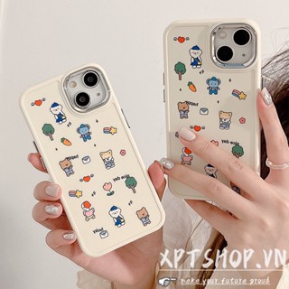 เคสโทรศัพท์มือถือ ป้องกันกล้อง กันกระแทก สีสันสดใส สําหรับ iPhone 14 14Plus 13 12 11 Pro Max XR IX