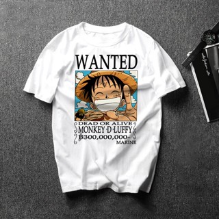  ใหม่เอี่ยม2022ใหม่ล่าสุดเสื้อท่อนบนลายการ์ตูนญี่ปุ่นวันพีชรุ่น Luffy Zoro รุ่นใหม่สำหรับฤดูร้อน2020เสื้อยืดคู่รักสำ