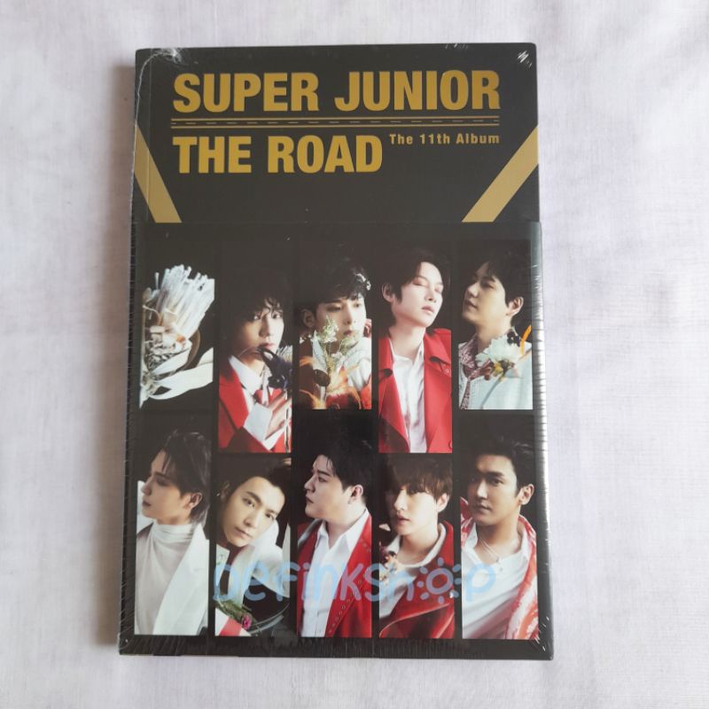 [BOOKED] อัลบั้ม Super Junior - The Road Photobook Pb ver Sealed PO Suju 11th Web Ktown4u Ktown Haul