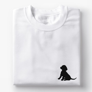 PUPPY CUTE DOG T-Shirt Men Women Statement Design Tee Shirt Minimalist_02