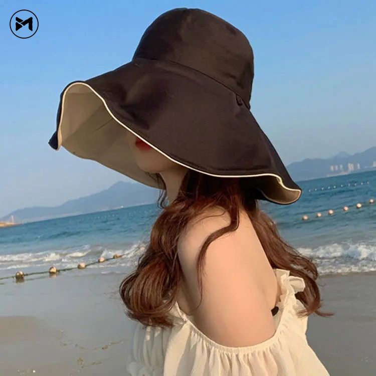หมวกบังแดด หมวกชาวประมง 360 องศา สไตล์ญี่ปุ่น เหมาะกับฤดูใบไม้ผลิ และฤดูร้อน สําหรับผู้หญิง