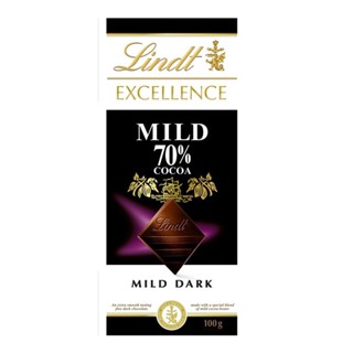 ลินด์เอ็กเซอร์เล็นซ์มายด์ 100กLINDT 0.7 คาเคาEXCELLENT MILD 0.7COCAO100G