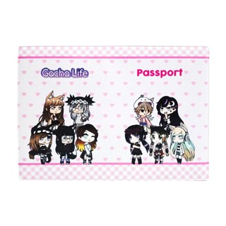 ปกหนังสือเดินทาง Gacha Life Passport ปกหนังสือ ที่ใส่เอกสาร เดินทาง ออแกไนเซอร์ 236