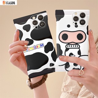 เคสโทรศัพท์มือถือนิ่ม ลายวัวนมบอนบอนด์ สร้างสรรค์ สําหรับ Realme C35 C30 C31 C33 RealmeC21Y C25Y C11 Realme 10 9i 8i 6i 5i 7i C25 C15 C12 C20 C3 C1 Narzo 50A Prime