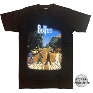 The beatles เสื้อวง ผ้านิ่ม ซักไม่หด ราคาถูก ส่งไว