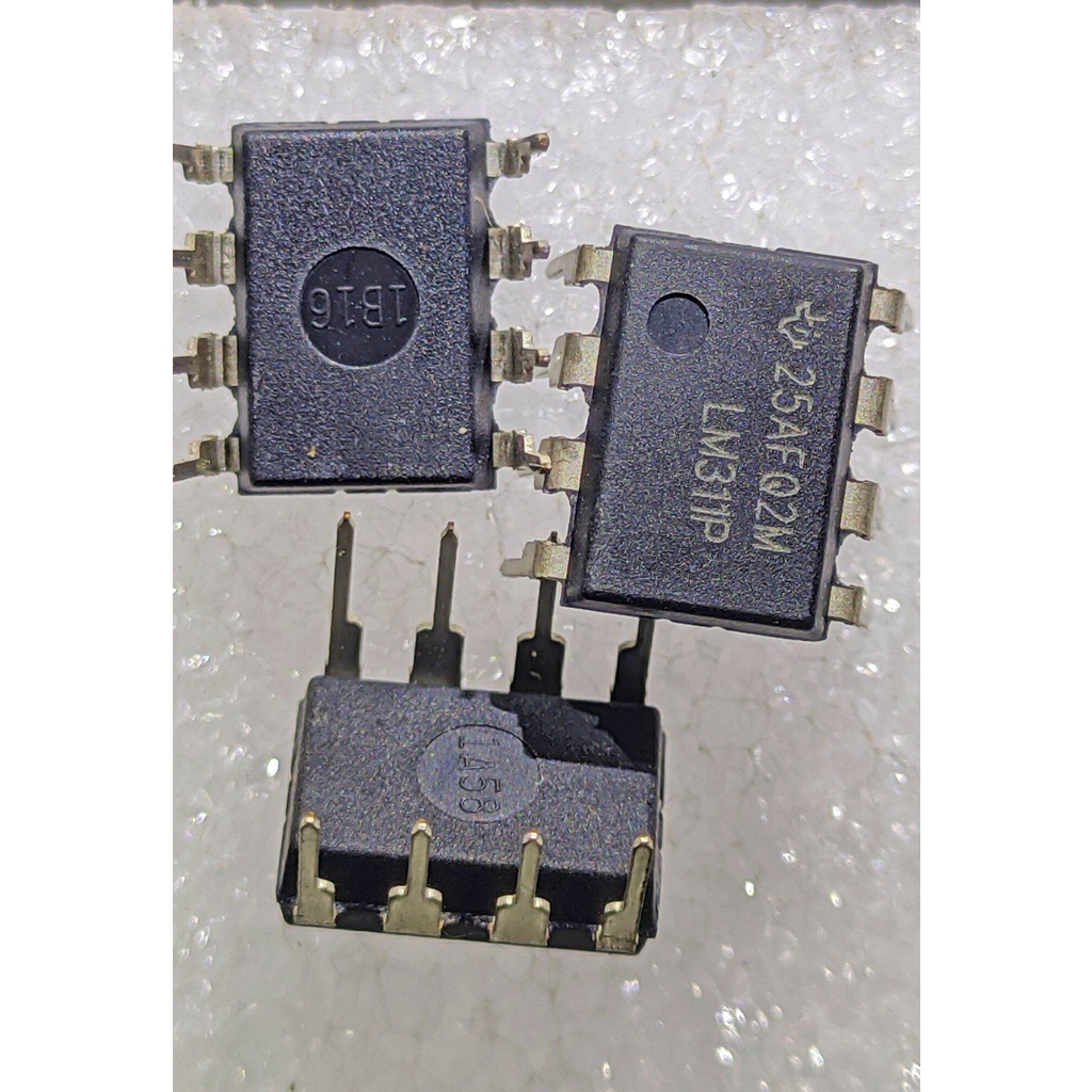 LM Lm311p ปลั๊ก LM311 311 LM311D LM311DR IC แรงดันไฟฟ้า Comparator DIP-8 Mlc3