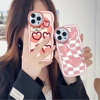 เคสโทรศัพท์มือถือ ซิลิโคนนุ่ม ลายหัวใจ สีชมพู สําหรับ Realme C2 3 5 5s 5i 6 6i 7i 8 9 10 C11 C12 C17 C20 C21Y C25Y C25 C25s C31 C33 C30S C55 C35 C15 Narzo 20 30A 50 50i 50A Prime Pro เคส TPU | St H132