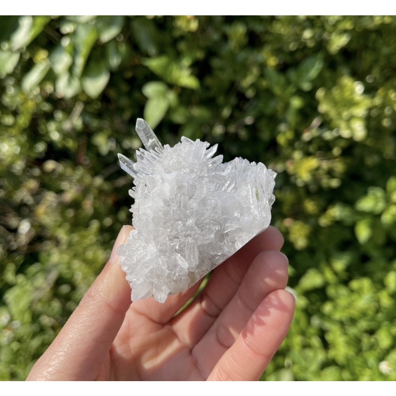 1 Pc Grade A++ Clear Quartz Crystal Cluster, 2- 5 Inches Raw Clear Quartz Geode, Quartz Crystal, Qua