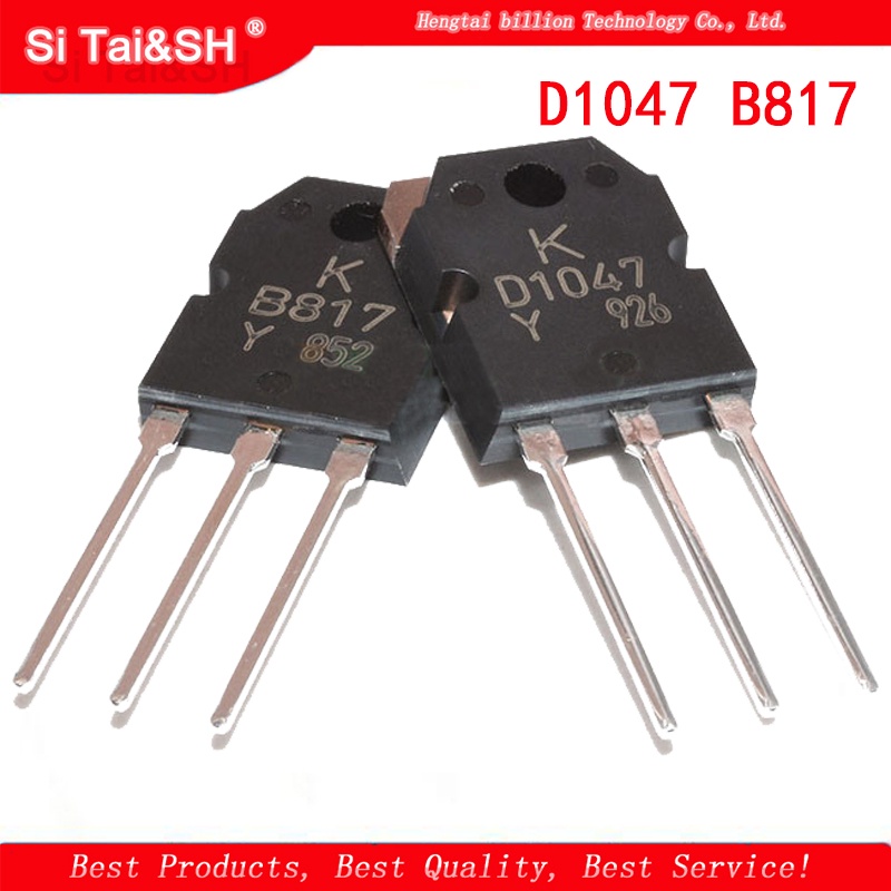 5 ชิ้น 2SD1047 D1047 2SB817 B817 เครื่องขยายเสียงหลอด