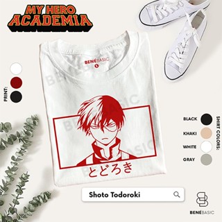 SHOTO TODOROKI - My Hero Academia Tshirt | Benebasic | Anime Shirt Minimalist Basic_04