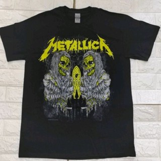 เสื้อยืดวง Metallica sanitarium ลิขสิทธิ์แท้ปี 2017