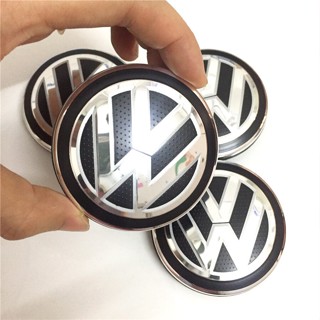 ฝาครอบดุมล้อรถยนต์ ลายตราสัญลักษณ์ VW 65 มม. สําหรับ Volkswagen Golf 6 Lingyu Maiteng Touran Tiguan; after 2015 Jetta Santana Bora LaVida Passat 4 ชิ้น