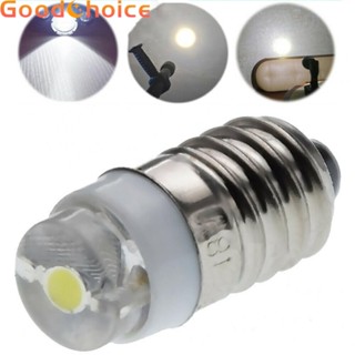 【Good】White 6000K 3V White Light Flashlight Lamp Bulb E10 Miniature Screw LED-Bulbs【Ready Stock】