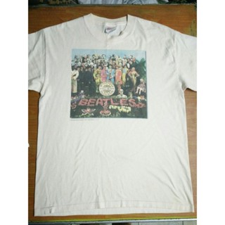 เสื้อยืดพิมพ์ลายแฟชั่น VINTAGE-THE BEATLES ©1999 เสื้อวงวินเทจ เสื้อหายาก เสื้อสภาพดี