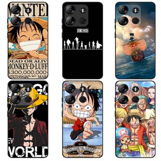 เคส Tecno Spark Go 2023 Case การ์ตูน One Piece เคสซิลิโคน Soft TPU โทรศัพท์มือถือ Back เคส