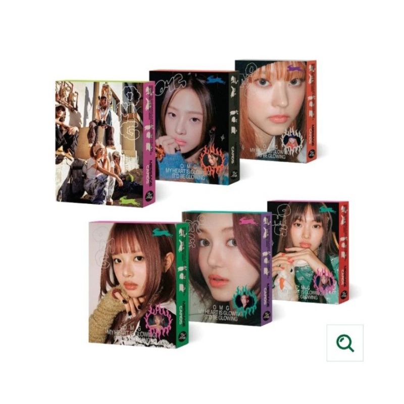 [READY] ALBUM MESSAGE CARD OMG NEW JEANS NEWJEANS NJ HAERIN SEALED