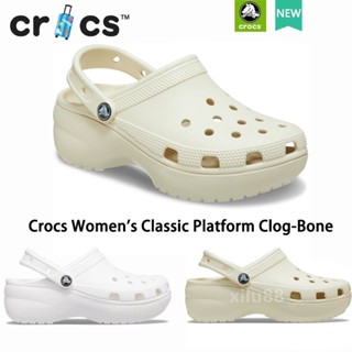 รองเท้าแตะ Crocs กันลื่น เหมาะกับเดินชายหาด สําหรับผู้หญิง