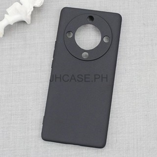 เคสโทรศัพท์ เนื้อแมตต์ สีดํา สําหรับ Honor X9a