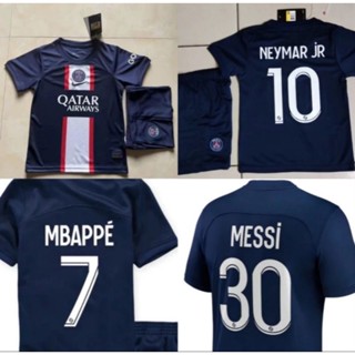 Psg HOME KIDS เสื้อฟุตบอล สําหรับเด็ก 2022/2023 PSG