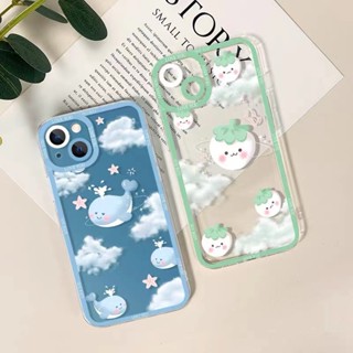 เคสโทรศัพท์ case Realme 11 C53 C30 C30S C55 10 C33 GT Master Edition Narzo 50i 20 50A Prime 30 50 5 6 5i 6i 3 7 7i 8 8i 9i 9 Pro Plus C35 C21 C2 C17 C3 C20 C11 2021 C12 C25 C15 C25S C21Y C25Y Angel Eyes ใส กันกระแทก ปลาวาฬ