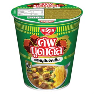 S_นิสชินคัพรสหมูสับจัดเต็ม77กNISSIN PORK CUP MINCEDJAD TEM 77G