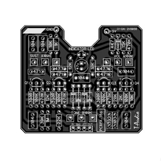 T-audio PCBFX-186 เอฟเฟคกีตาร์ PCB DIY