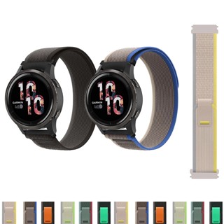 สายนาฬิกาข้อมือไนล่อน สําหรับ Garmin venu 2 45 มม. Vivoactive 3 4 255 245 645 Alpine