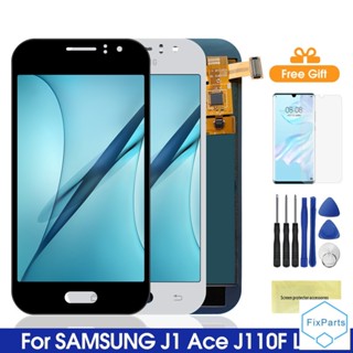 หน้าจอสัมผัสดิจิทัล Lcd J110 100% สําหรับ Samsung Galaxy J1 Ace Samsung J110 J110H J110F J110M