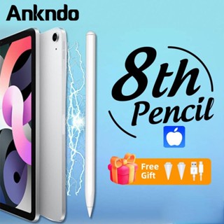 ปากกาสไตลัส วางมือบนจอ Ankndo ปากกาสไตลัส สําหรับ i//Pad 2018 2019 2020 2021 2022 i//Pad Air 4 5 7 8 9 Mini 5 6