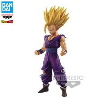 Bandai พร้อมส่ง ฟิกเกอร์แว่นตา Jingpin Dragon Ball Z Son Gohan MSP Super Second Super Saiyan 147A