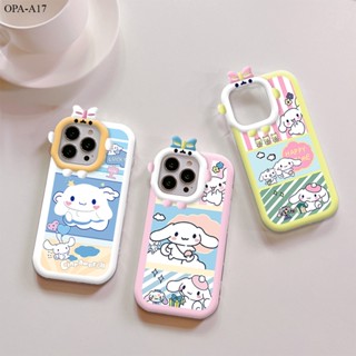 OPPO A15 A15S A16K A16E A17 A15 A15S A16K A16E A17K A3S A12E A74 A78 A95 A96 4G 5G เคสออปโป้ สำหรับ Case Cartoon Cinnamoroll Pattern เคส เคสโทรศัพท์ เคสมือถือ Full Cover Phone Cases Soft Casing