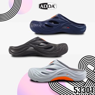 ADDA รุ่น 53301 รองเท้าลำลองแบบสวมผู้ชาย ทรงหัวโต ปิดหัว แท้100%