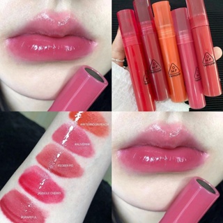 Cappuvini Mirror Lip Glaze Long Lasting Waterproof Moisturize Ice Fruit Tea Glass Lip Gloss Velvet Liquid Lipstick Sexy Red Lips Makeup 5 Colors