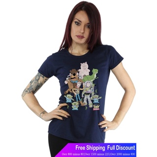 Disney Mens T-Shirt Womens Toy Story Group Shot TeamD Ix_05